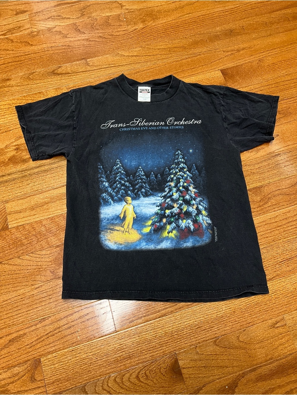 Black Holiday trans Siberian orchestra 1999 shirt vintage graphic tee
